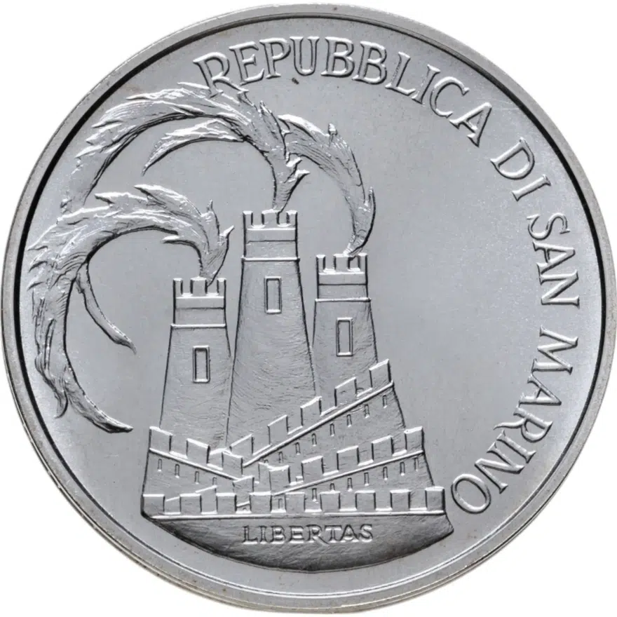 Сан-Марино 500 лир (lire) 1984  XXIII летние Олимпийские Игры, Лос-Анджелес 1984, реверс