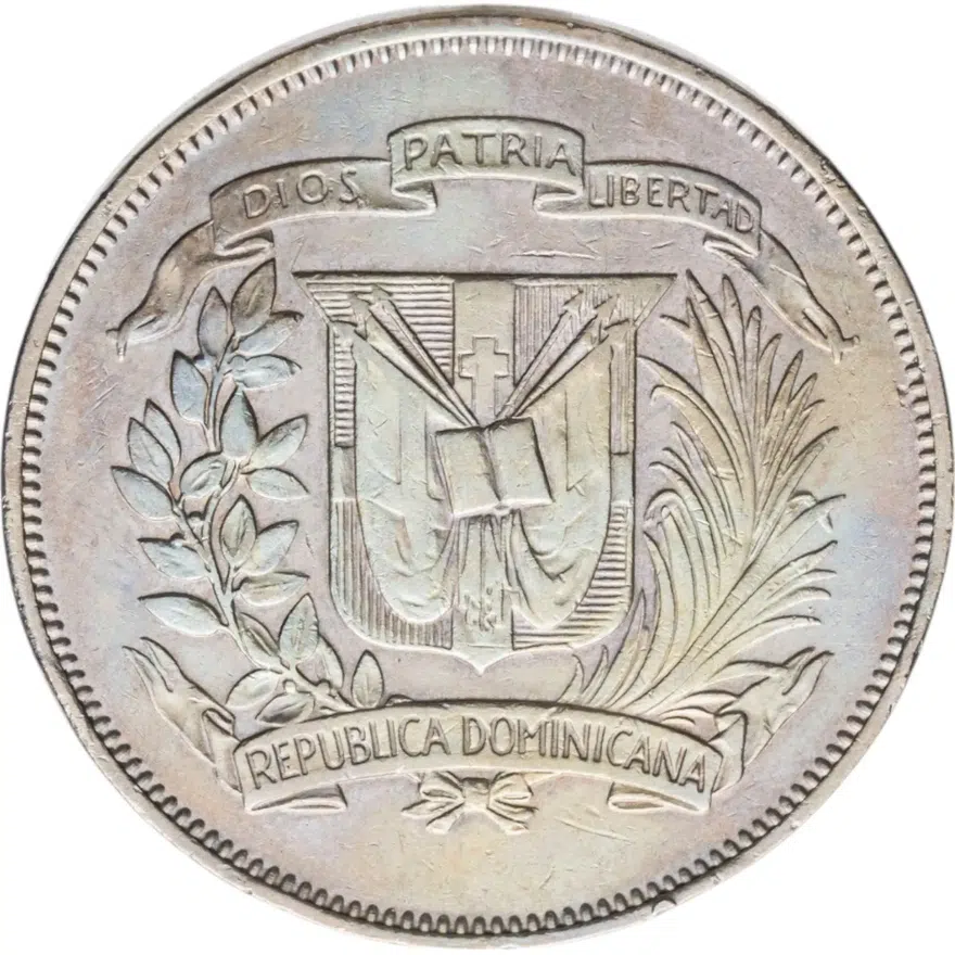 Доминикана 1/2 песо (peso) 1968
