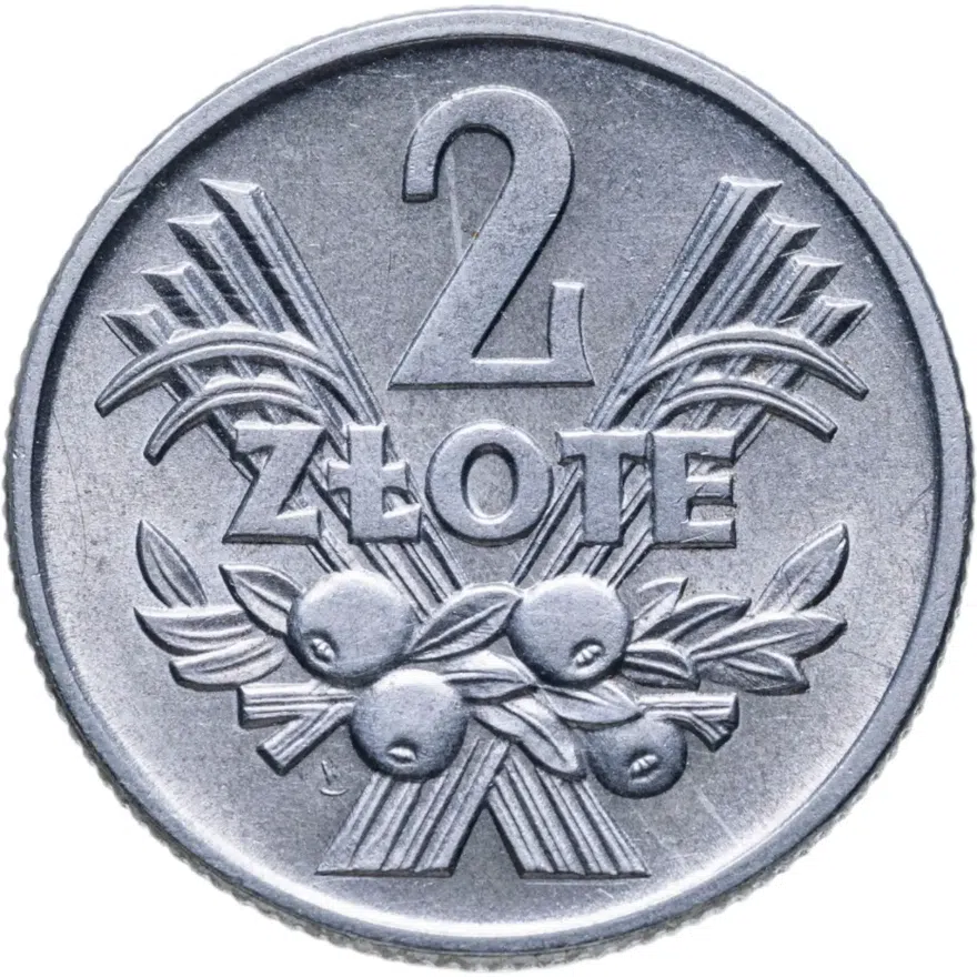 Польша 2 злотых (zlotе) 1958