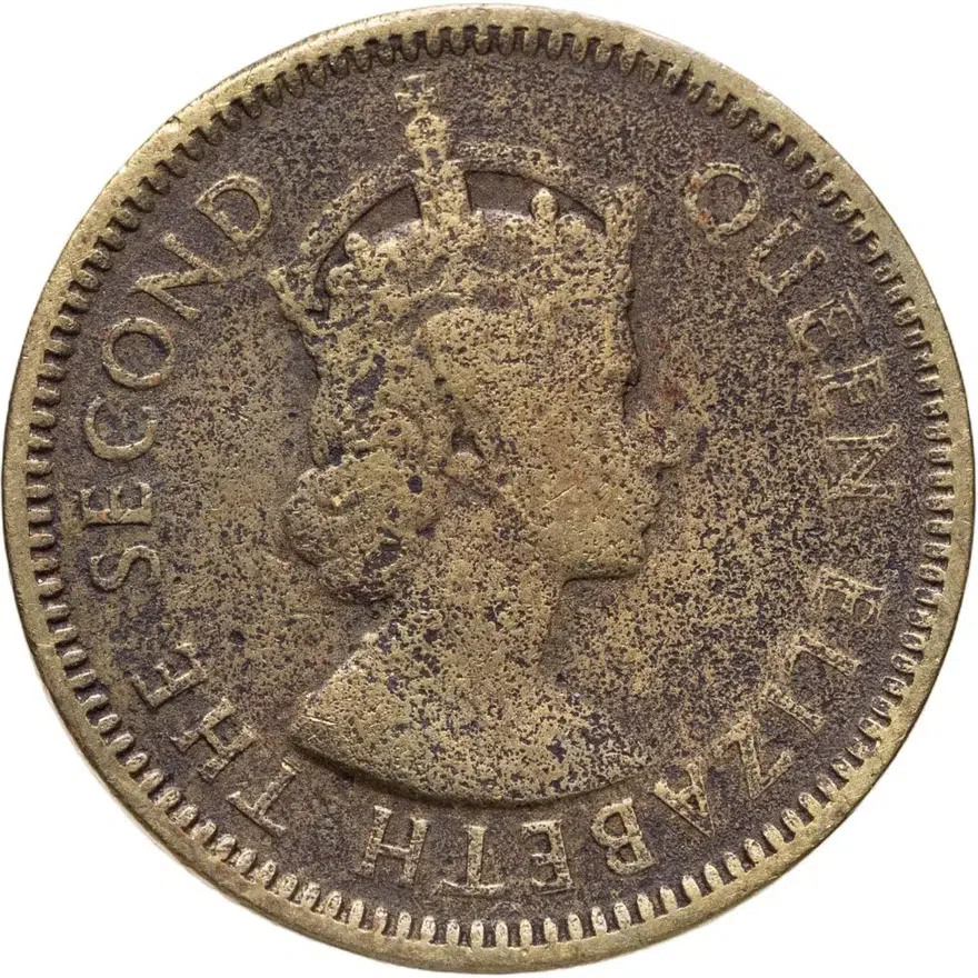 Британский Гондурас 5 центов (cents) 1958, реверс