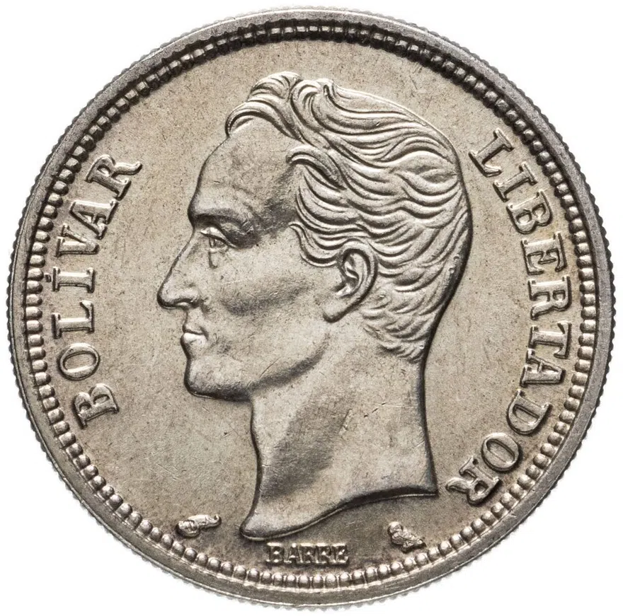 Венесуэла 1 боливар (bolivar) 1960