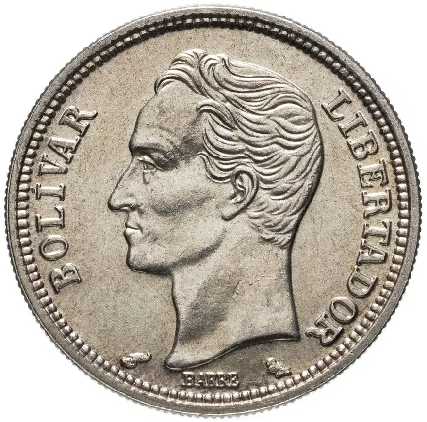 Венесуэла 1 боливар (bolivar) 1960, реверс