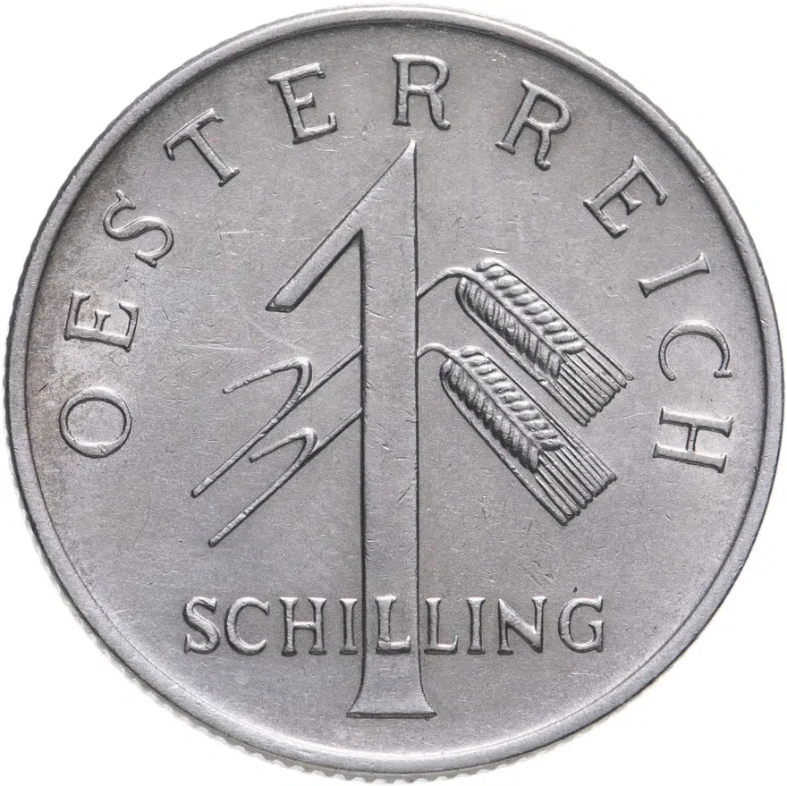 Австрия 1 шиллинг (shilling) 1935