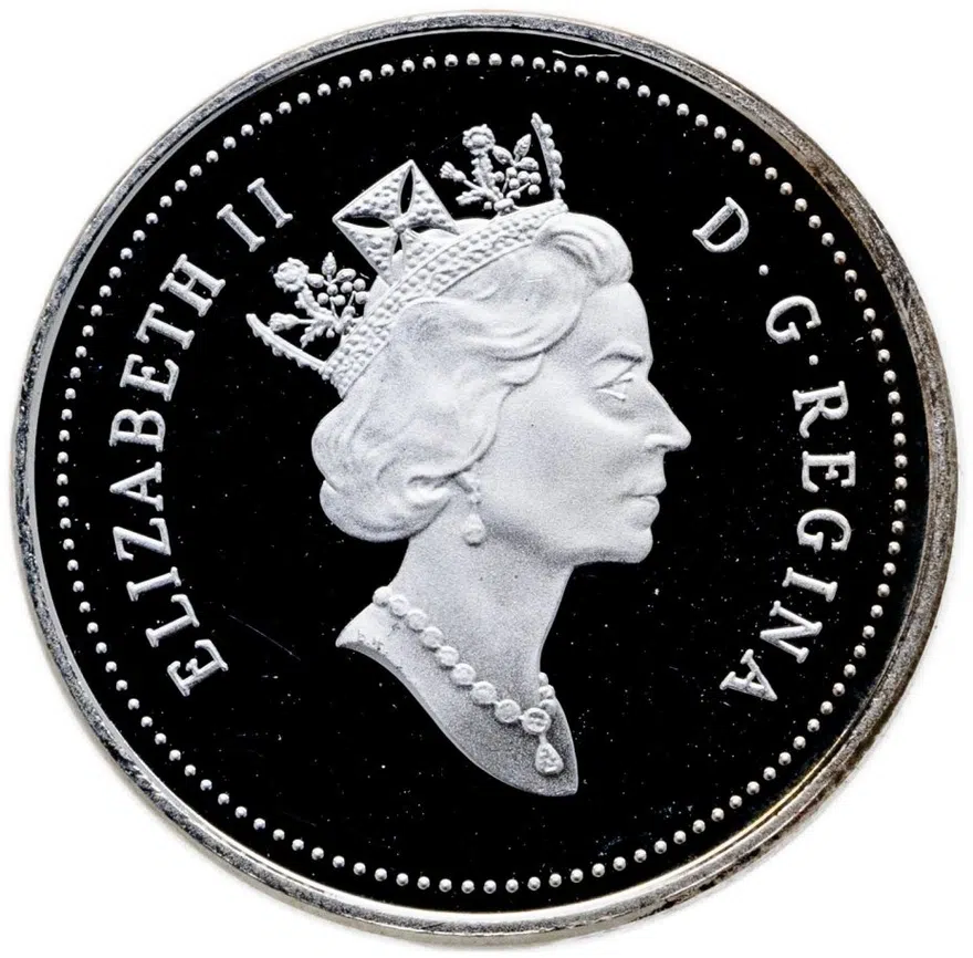Канада 5 центов (cents) 1999 Proof, реверс