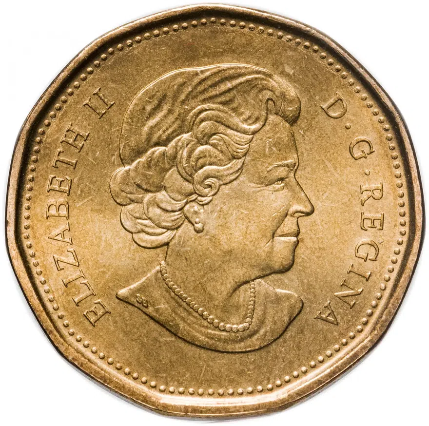 Канада 1 доллар (dollar) 2010   100 лет футбольной команде Саскачеван Рафрайдерс, реверс