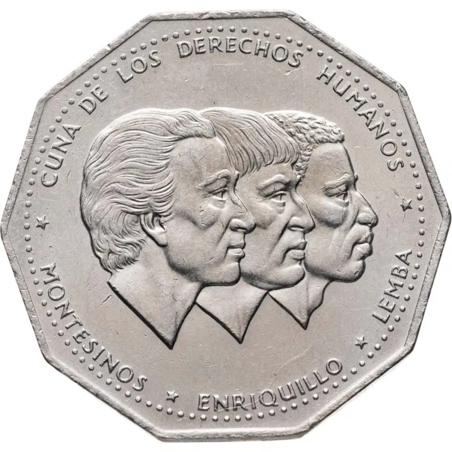 Доминикана 1 песо (peso) 1983 Права человека