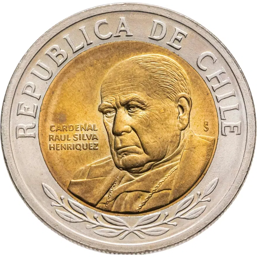 Чили 500 песо (pesos) 2001