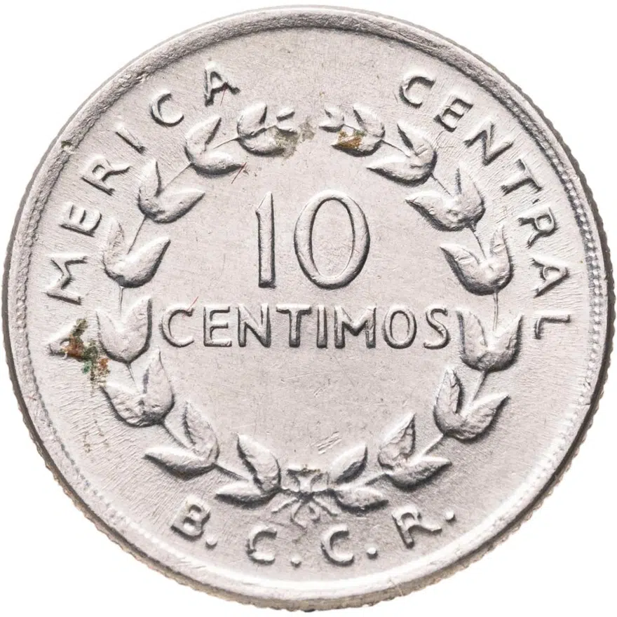 Коста-Рика 10 сентимо (centimos) 1969
