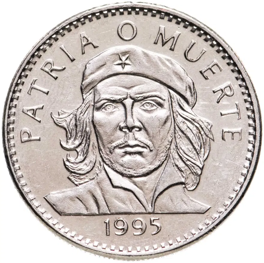 Куба 3 песо (pesos) 1995  Эрнесто Че Гевара