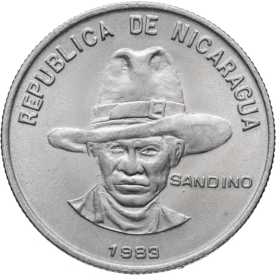 Никарагуа 1 кордоба (cordoba) 1983