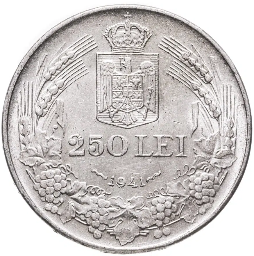 Румыния 250 леев (lei) 1941, аверс