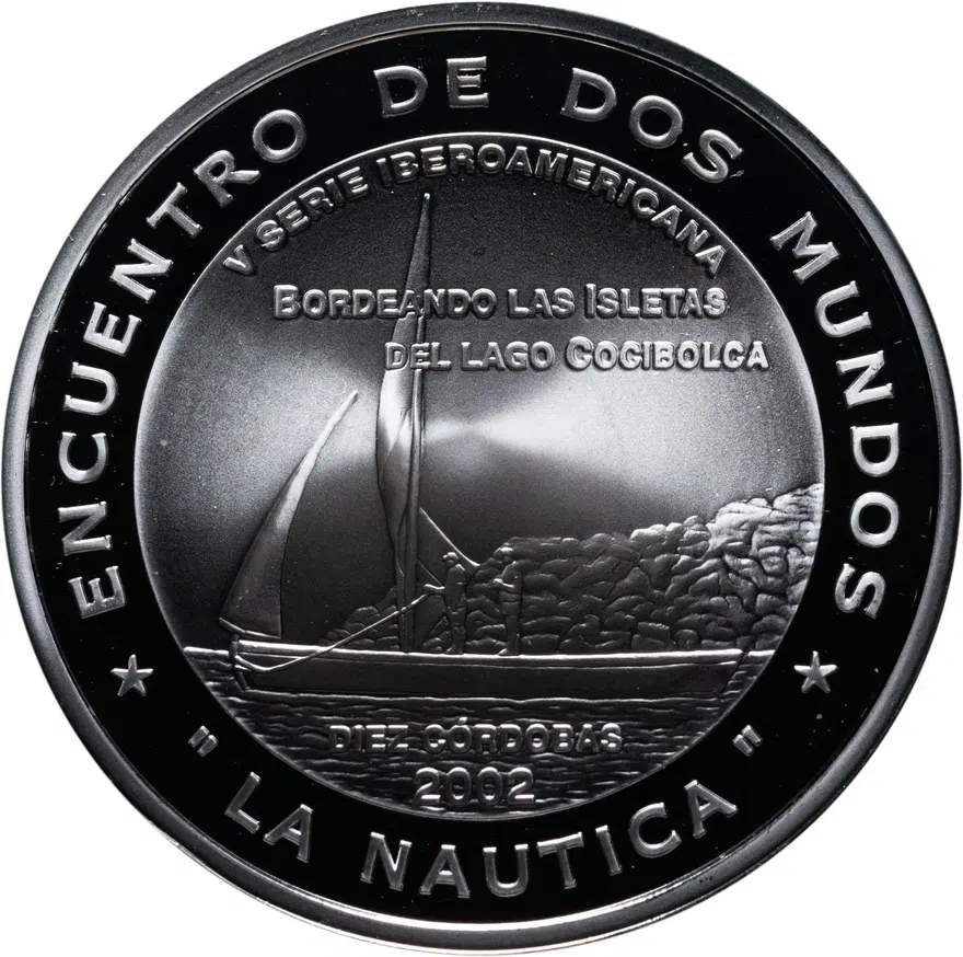 Никарагуа 10 кордоб (cordobas) 2002 "La Nautica"
