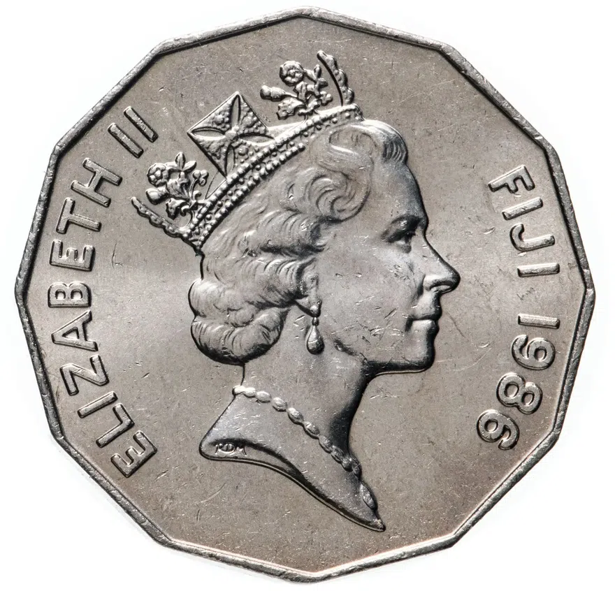Фиджи 50 центов (cents) 1986