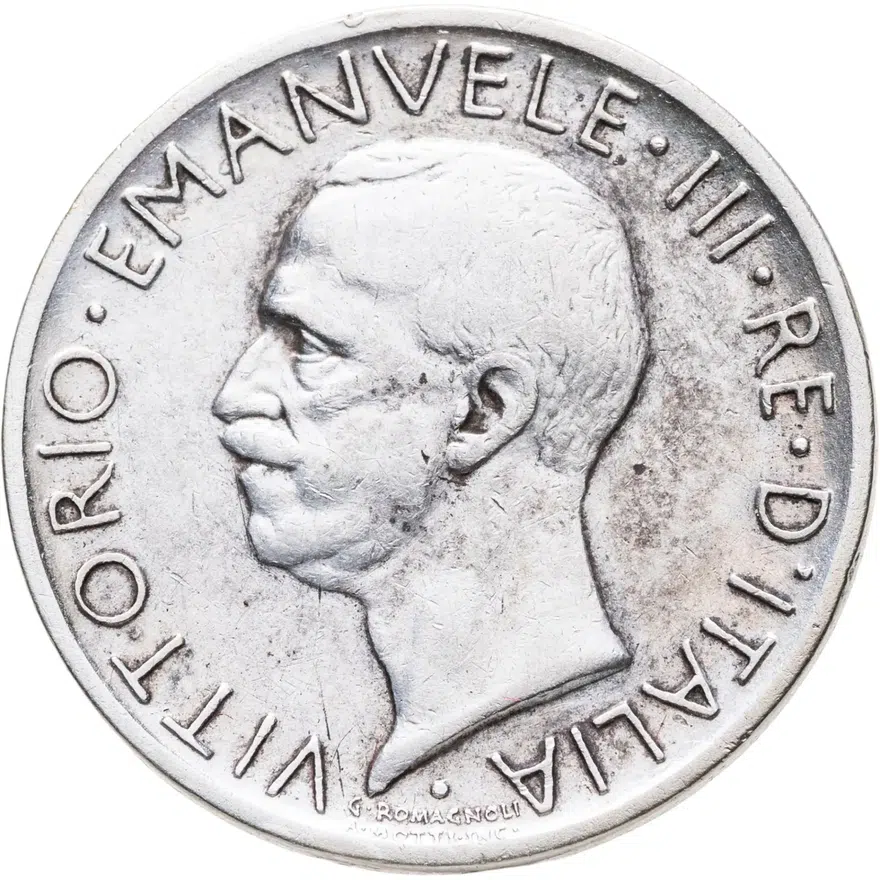 Италия 5 лир (lire) 1930