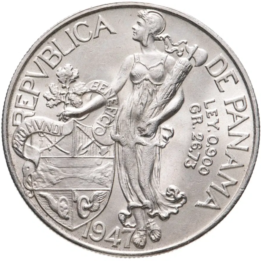 Панама 1 бальбоа (balboa) 1947