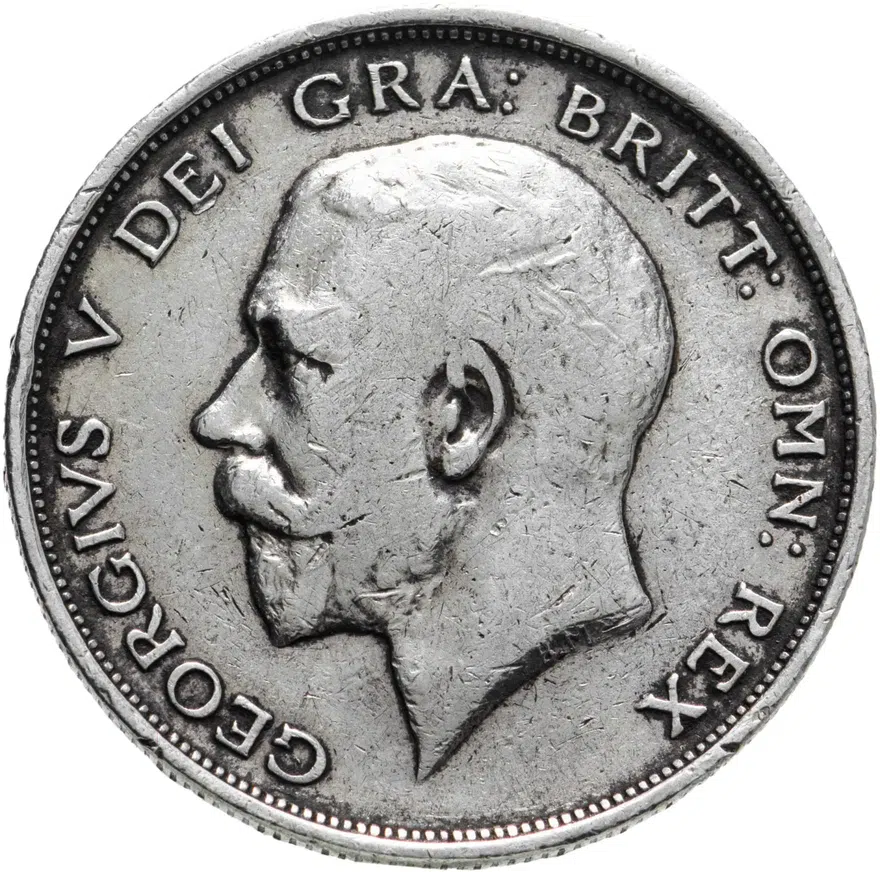 Великобритания 1/2 кроны (crown) 1912