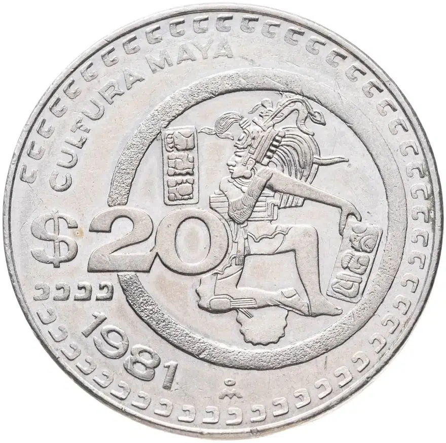 Мексика 20 песо (pesos) 1981