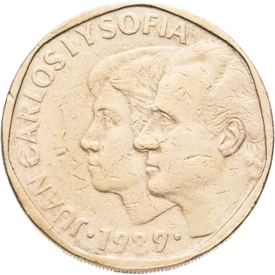 Испания 500 песет (pesetas) 1989, реверс