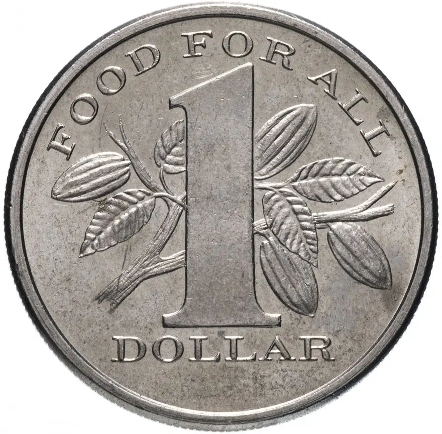 Тринидад и Тобаго dollar (доллар) 1969   "FAO (ФАО)"