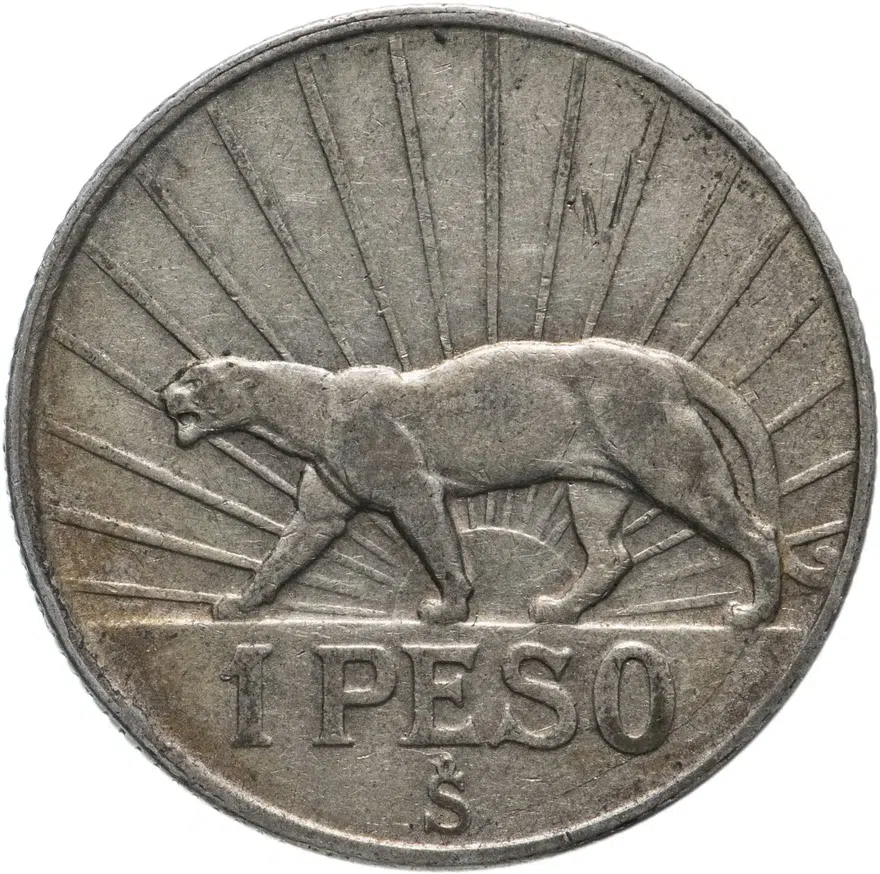 Уругвай 1 песо (peso) 1942