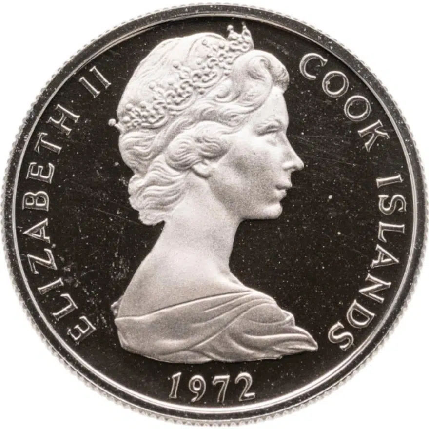 Острова Кука 5 центов (cents) 1972 Proof