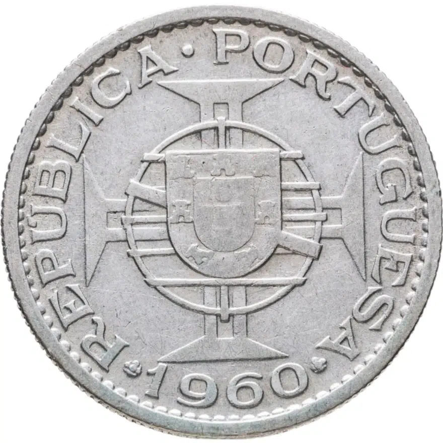 Мозамбик 10 эскудо (escudos) 1960, реверс