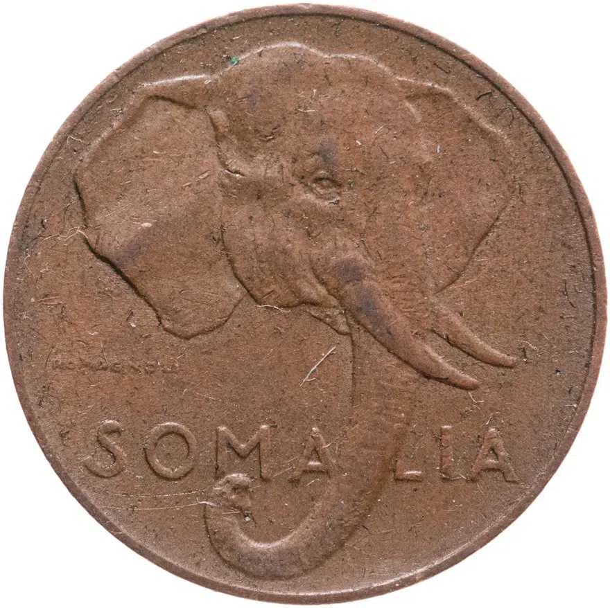 Сомали 1 чентезимо (centesimo) 1950, реверс
