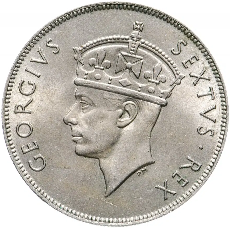 Восточная Африка 1 шиллинг (shilling) 1948, реверс