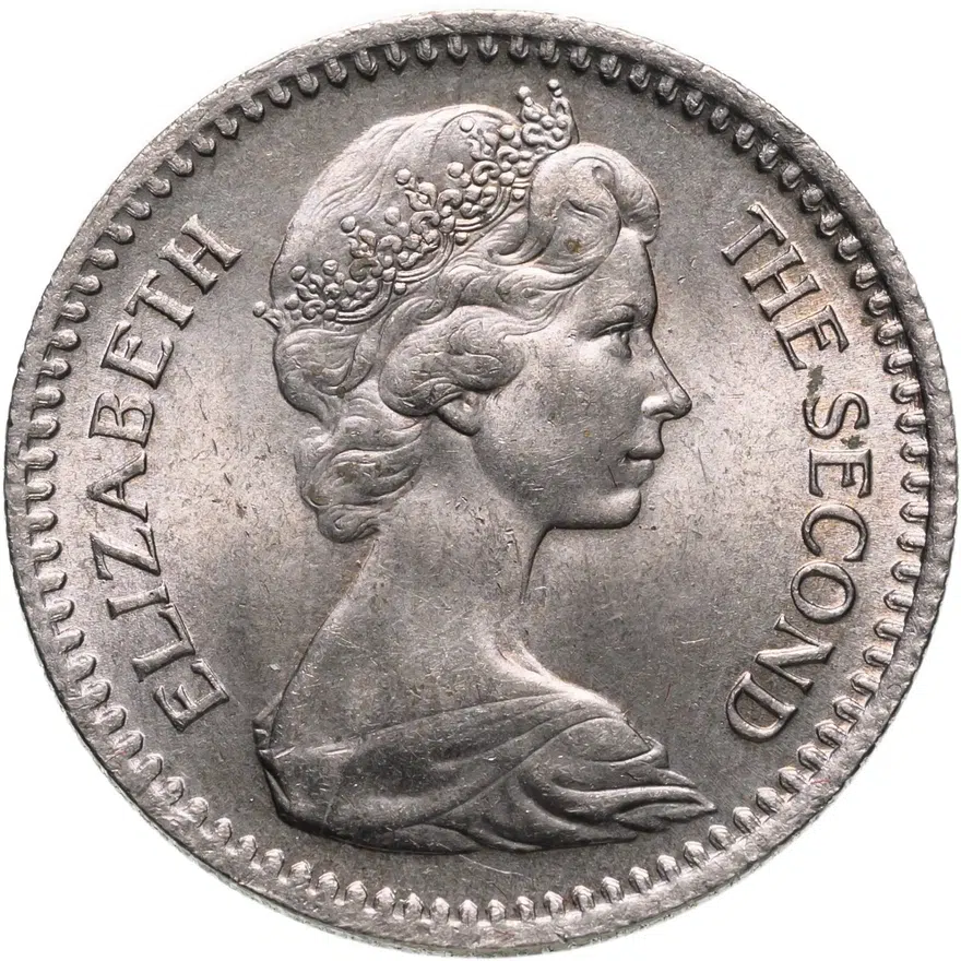 Родезия 1 шиллинг - 10 центов 1964, реверс