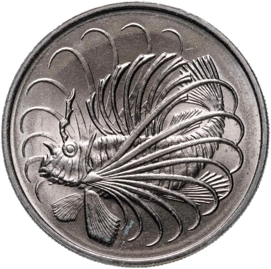Сингапур 50 центов (cents) 1979, реверс