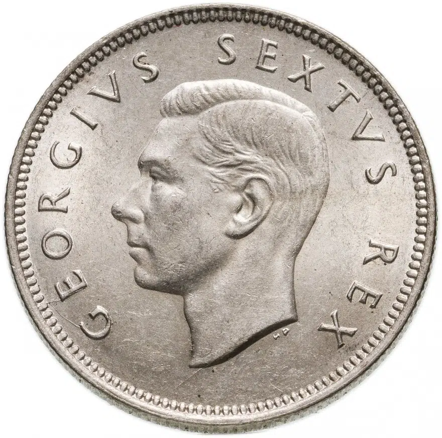 ЮАР 2 шиллинга (флорин, shillings) 1951, реверс