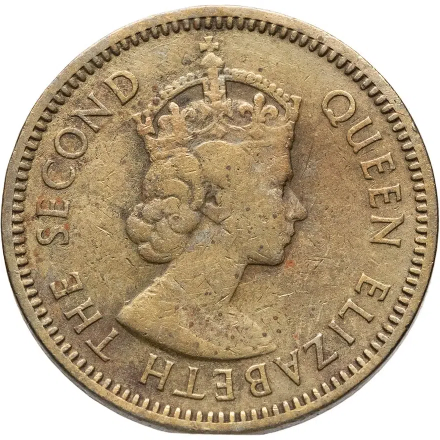 Британский Гондурас 5 центов (cents) 1966, реверс