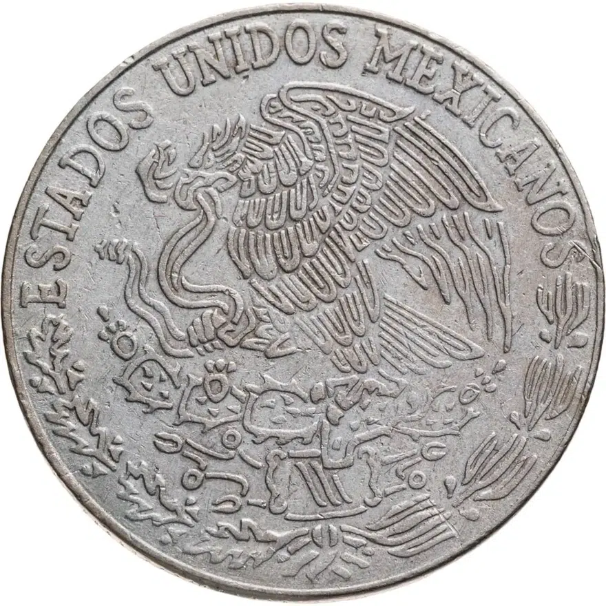 Мексика 50 сентаво (centavos) 1978, реверс