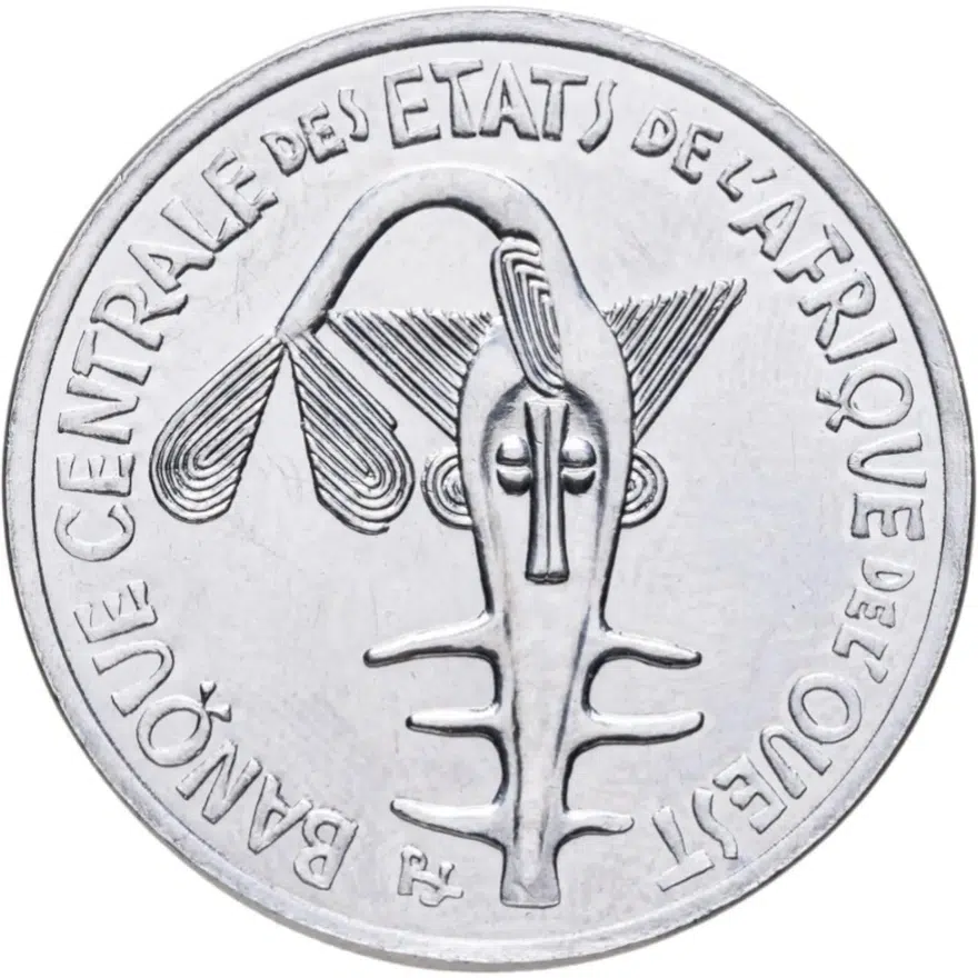 Западная Африка (BCEAO) 100 франков (francs) 2014, реверс