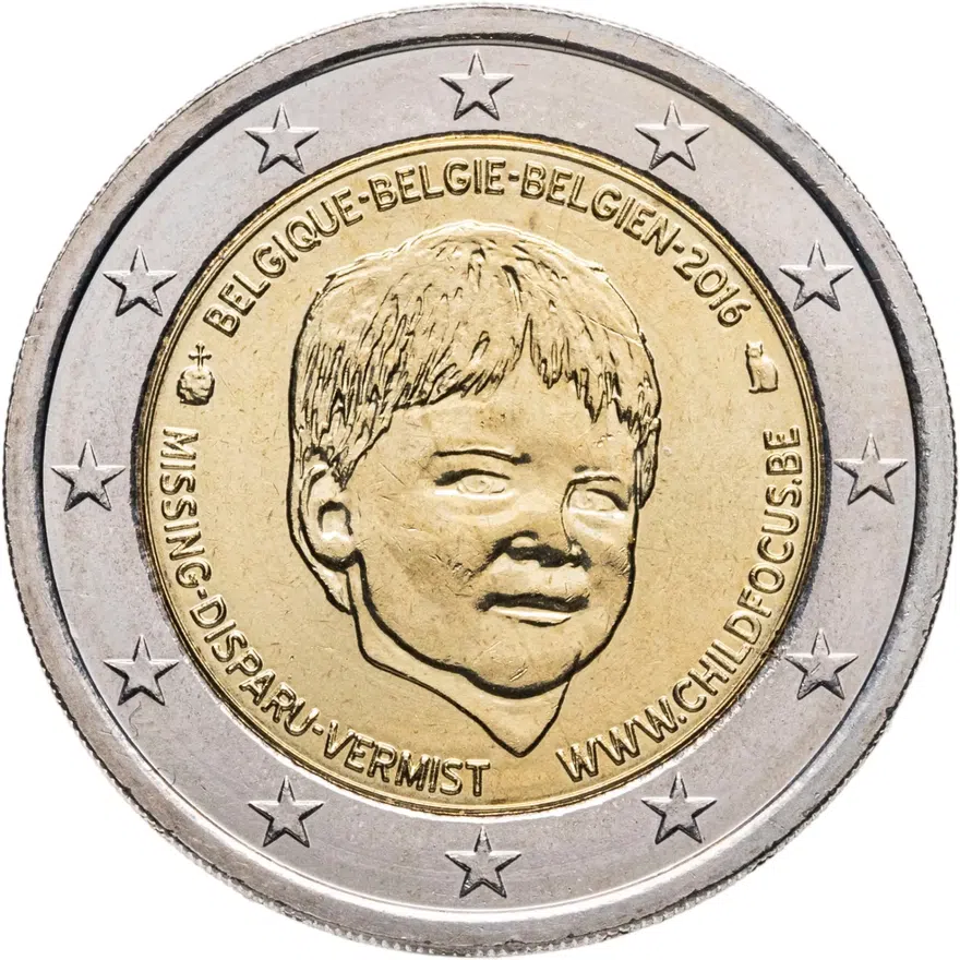 Бельгия 2 евро (euro) 2016 Child Focus