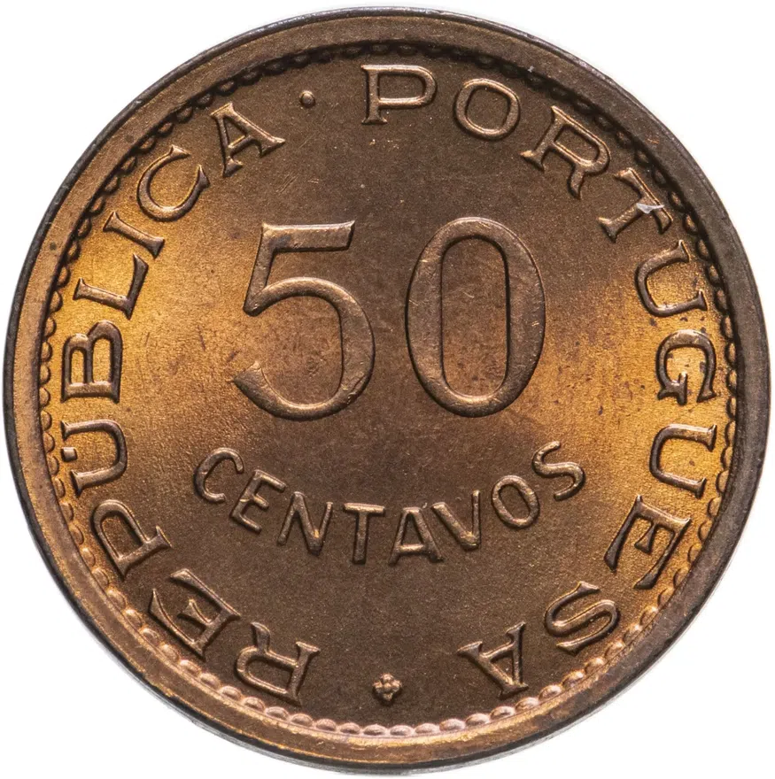 Мозамбик 50 сентаво (centavos) 1973-1974