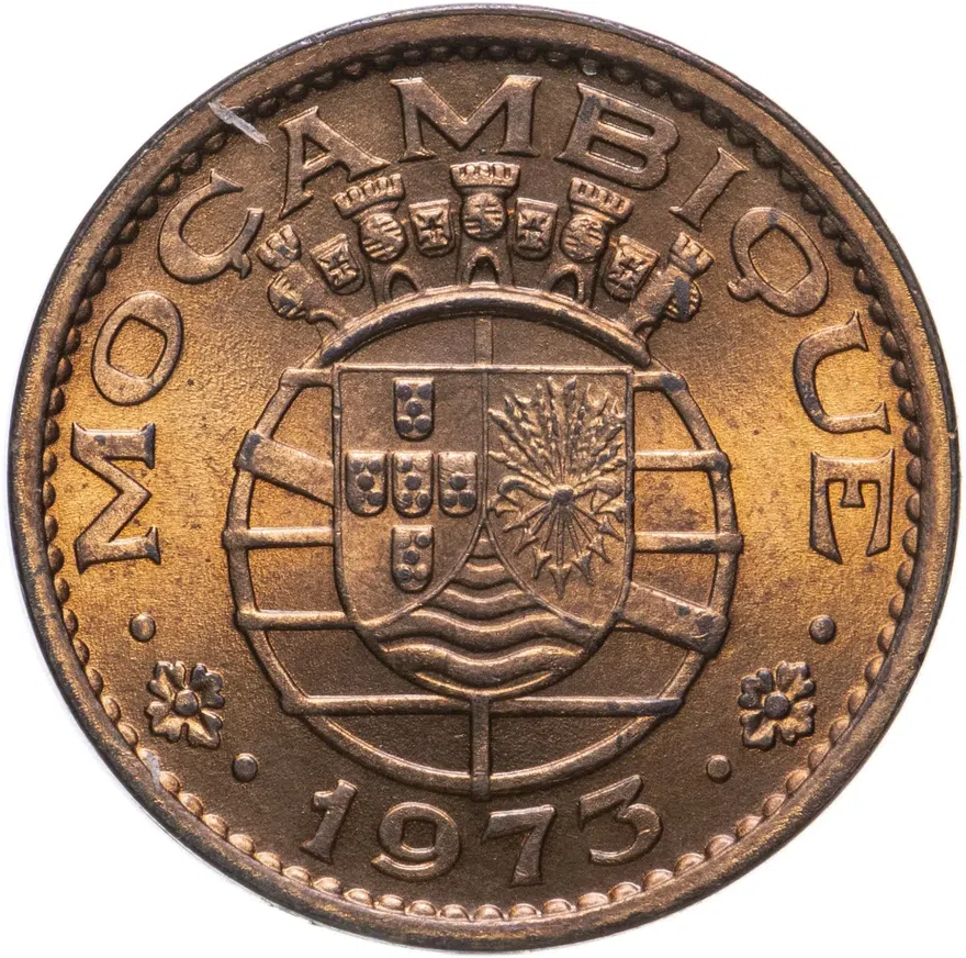 Мозамбик 50 сентаво (centavos) 1973-1974, реверс