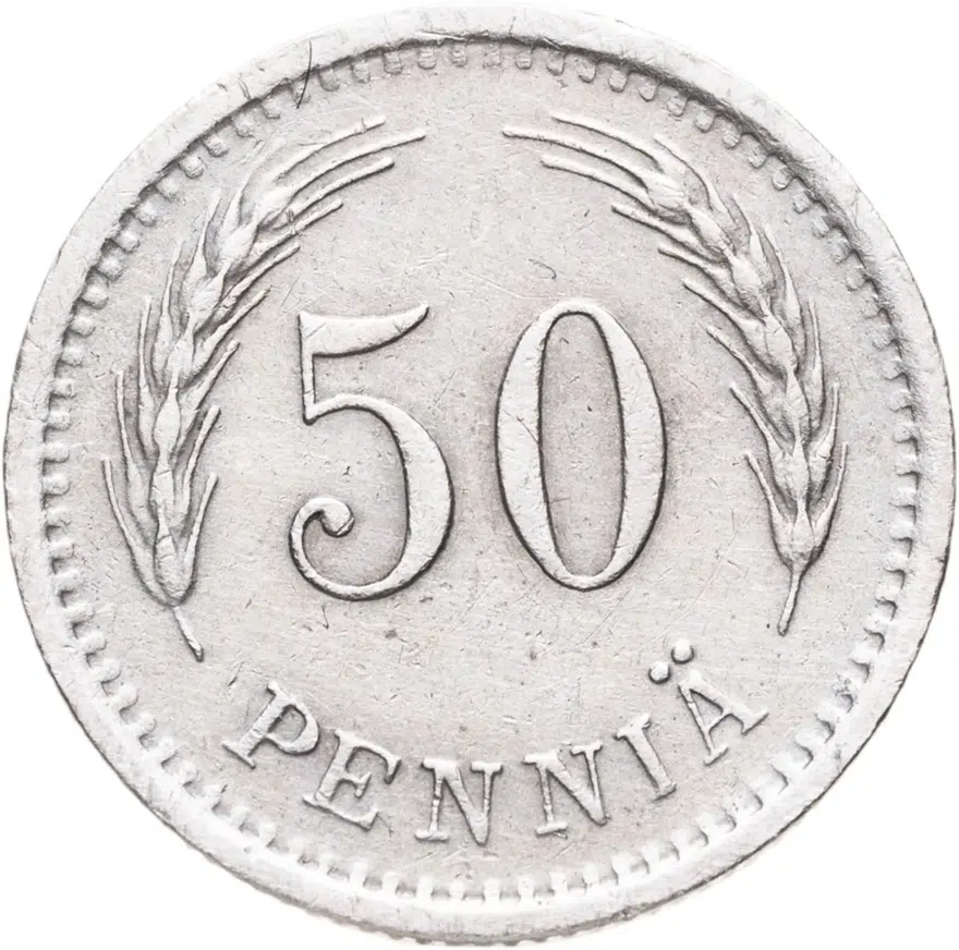 Финляндия 50 пенни (pennia) 1923
