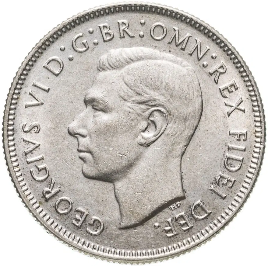 Австралия 2 шиллинга (флорин, shillings) 1951, реверс