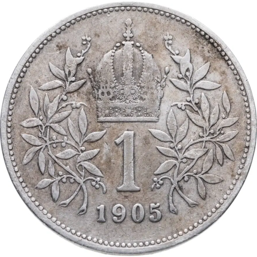 Австрия 1 крона (crown) 1905