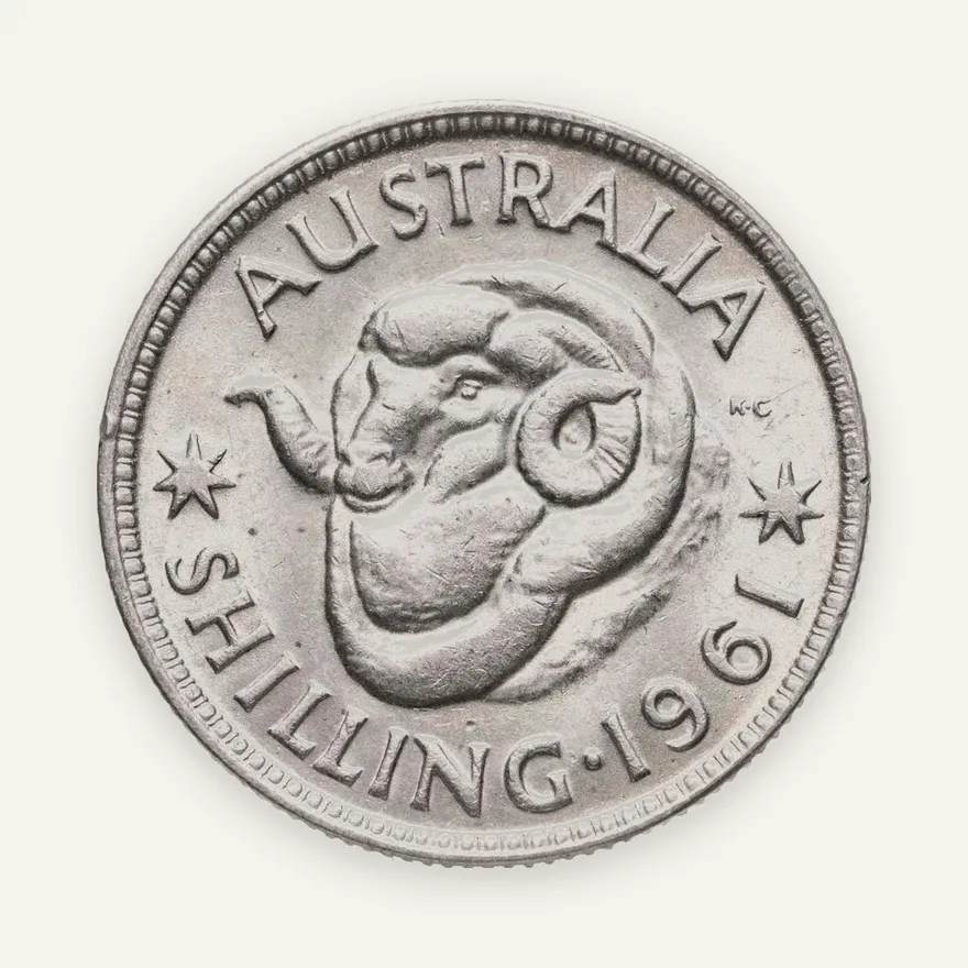 Австралия 1 шиллинг (shilling) 1961