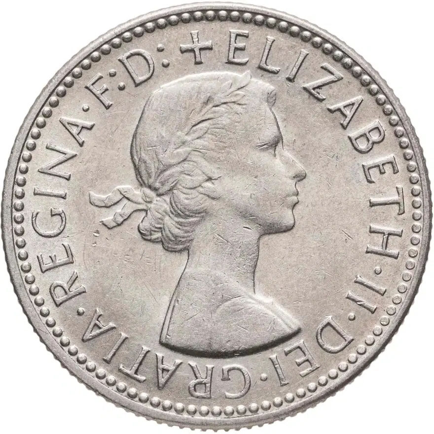 Австралия 1 шиллинг (shilling) 1961, реверс