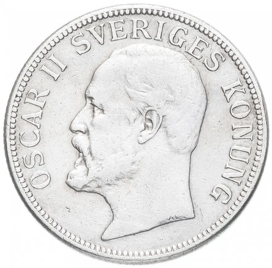 Швеция 2 кроны 1907