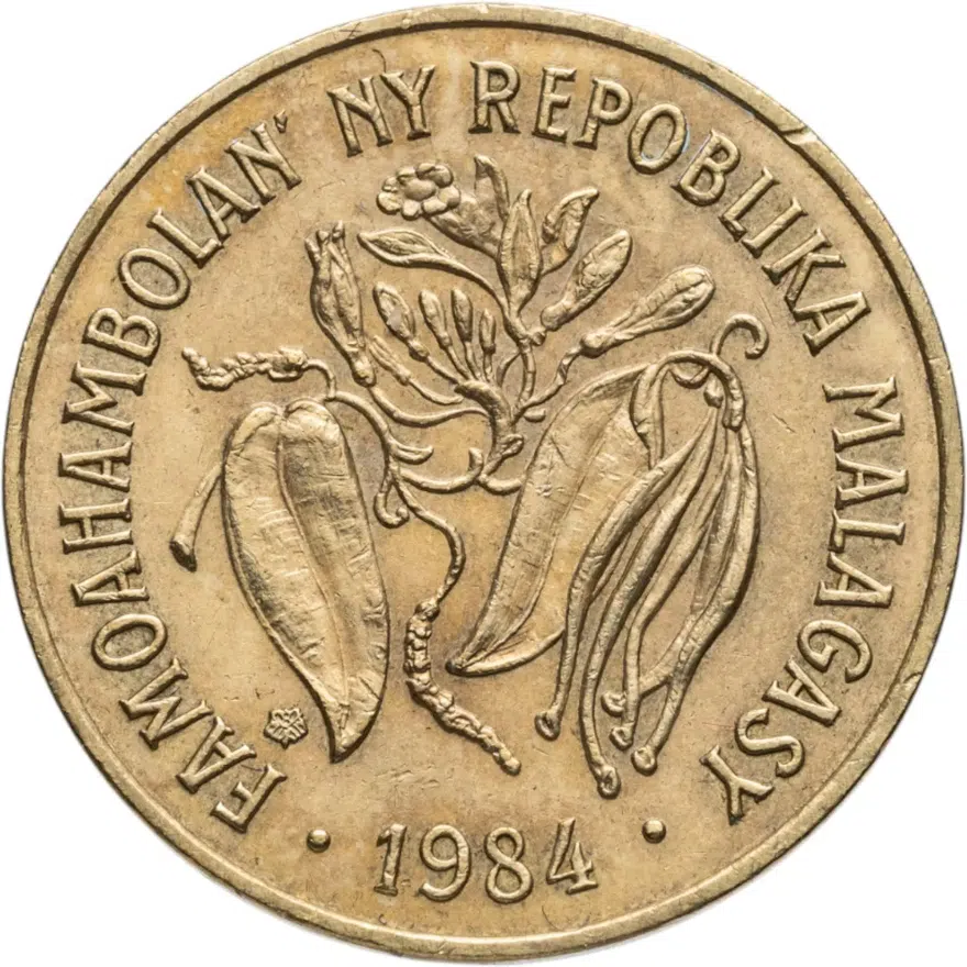 Мадагаскар 10 франков (francs) 1984