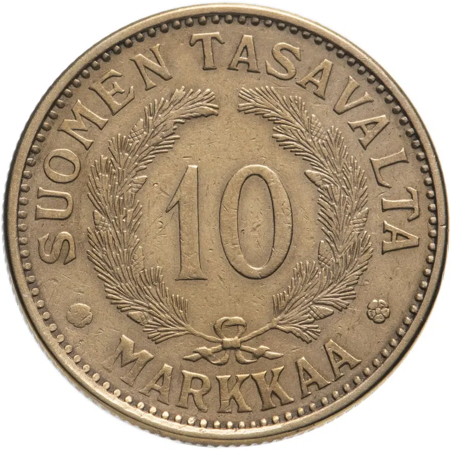 Финляндия 10 марок (markkaa) 1932