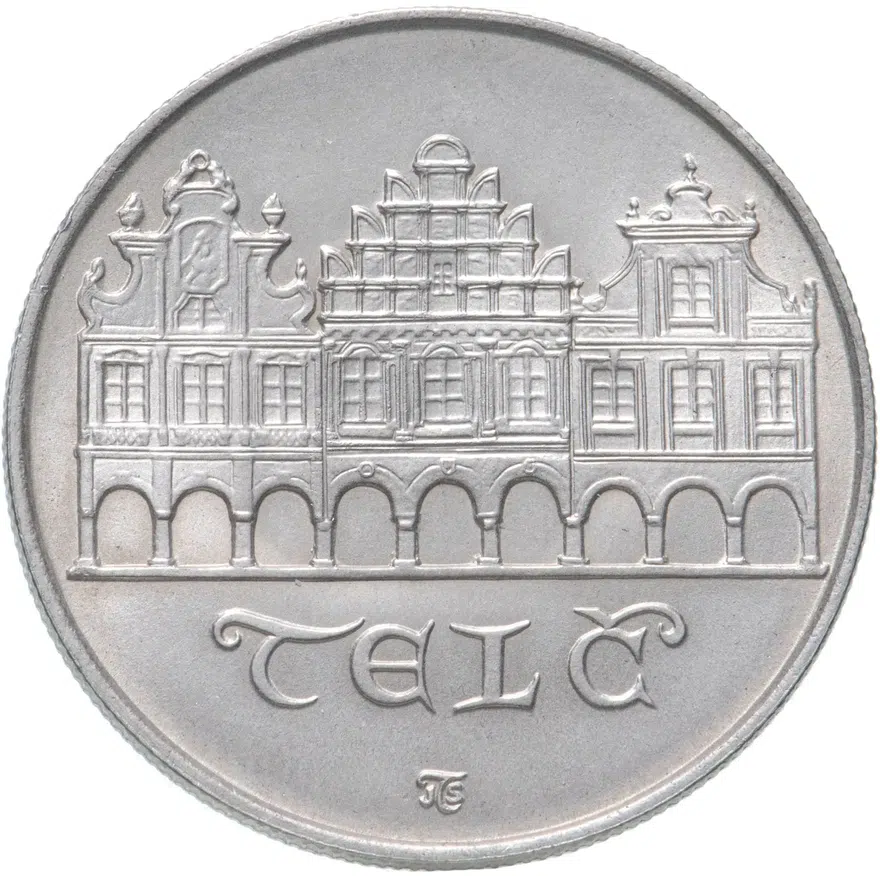 Чехословакия 50 крон (korun) 1986 "Тельч"