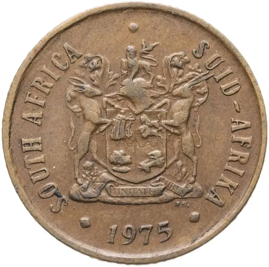 ЮАР 2 цента (cents) 1975