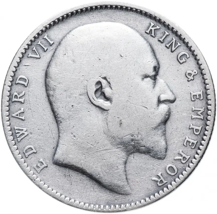 Индия (Британская) 1 рупия (rupee) 1903, реверс