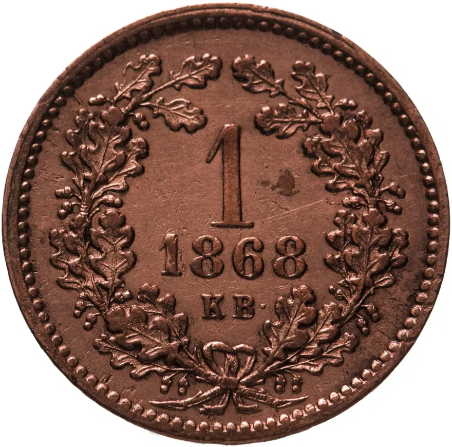 Венгрия 1 крейцер (krajczar) 1868