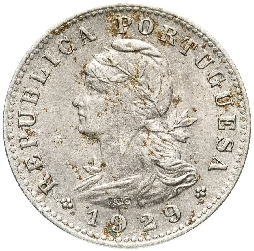 Сан-Томе и Принсипи 20 сентаво (centavos) 1929